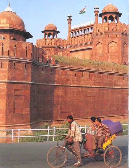 The Red Fort in Delhi