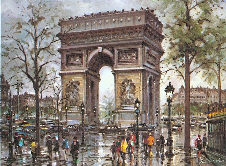 Arc de Triomphe in Paris