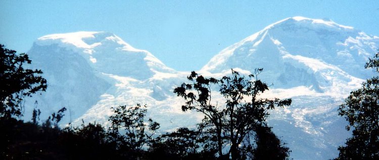 Huascaran - 6768 metres - The highest tropical mountain in the world and the highest in the Peruvian Andes