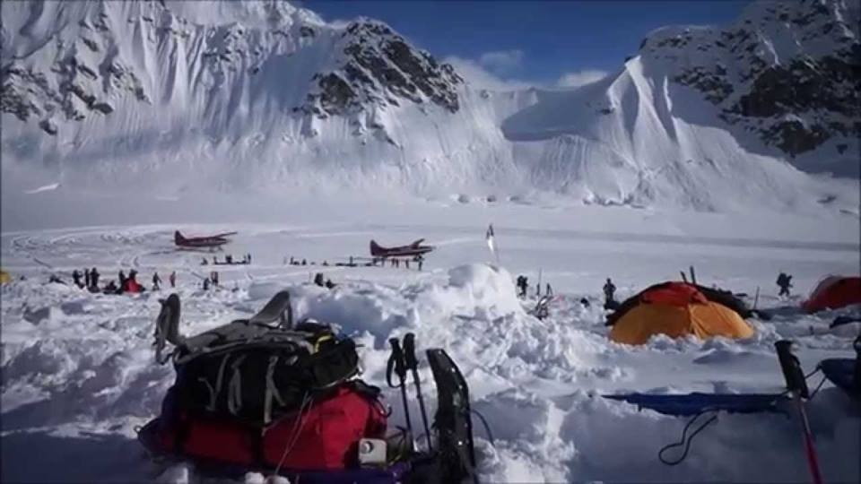 Denali ( Mount Mckinley ) in Alaska - the highest mountain in the USA and North America