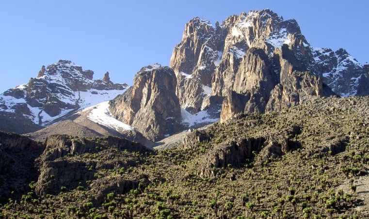 On Ascent of Mount Kenya in East Africa