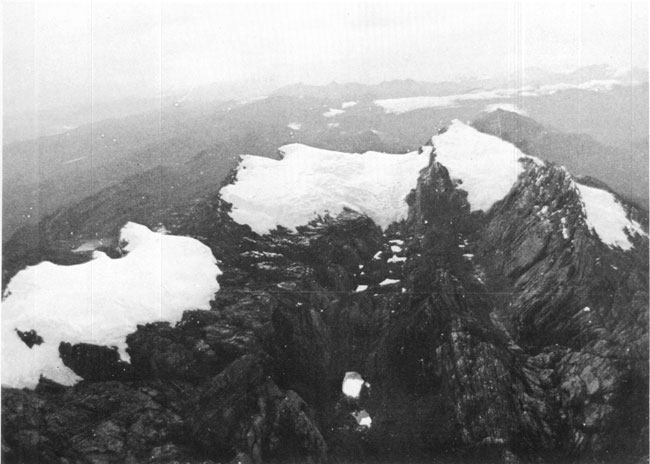 Ice Cap on Carstensz Pyramid ( Puncak Jaya ) - highest mountain in Indonesia and Oceania / Australasia