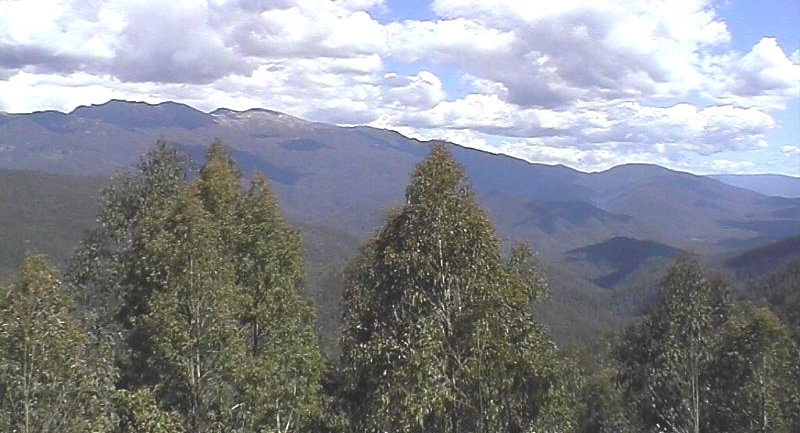 Mt. Kosciusko , Snowy Mountains, highest mountain in Australia